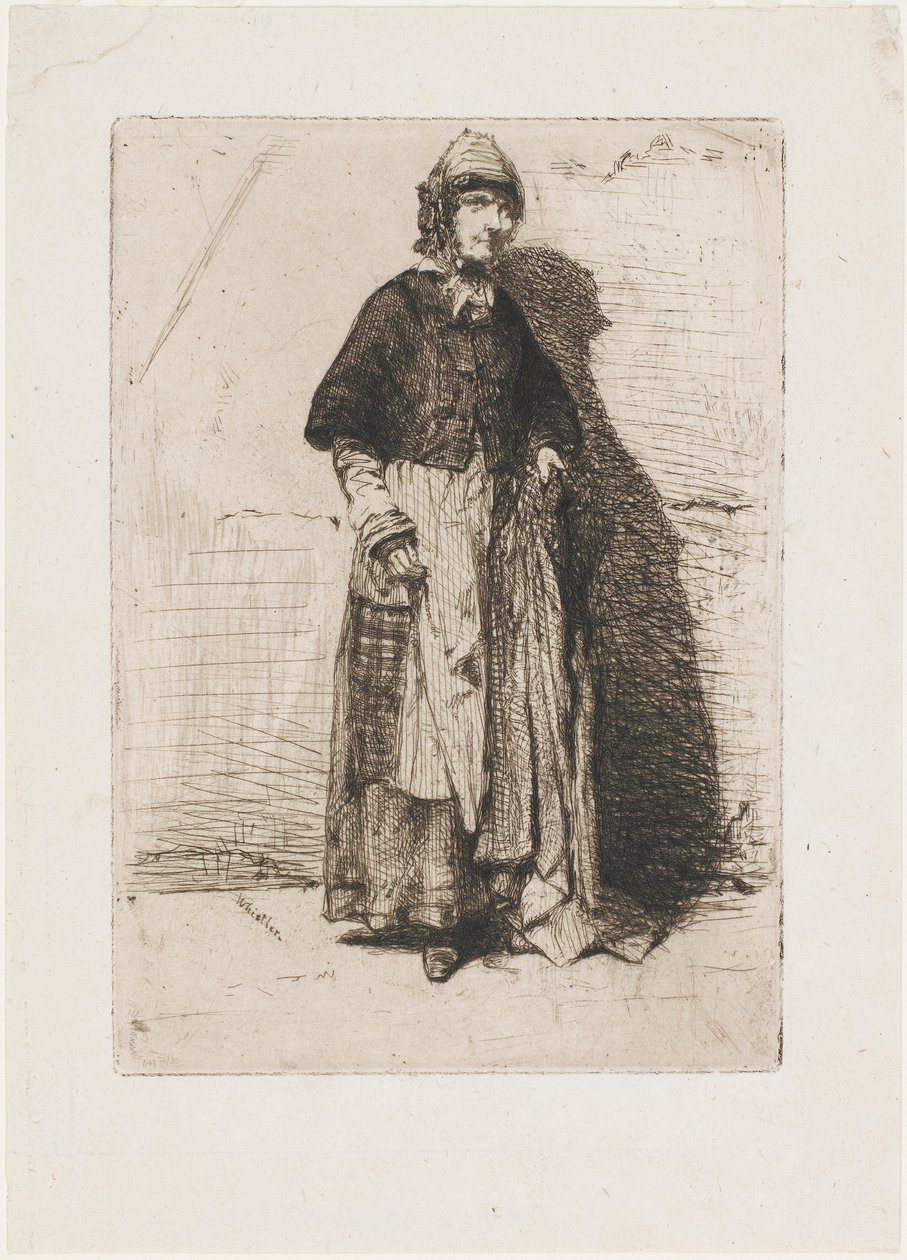 Mor Gerard, 1858. av James Abbott McNeill Whistler