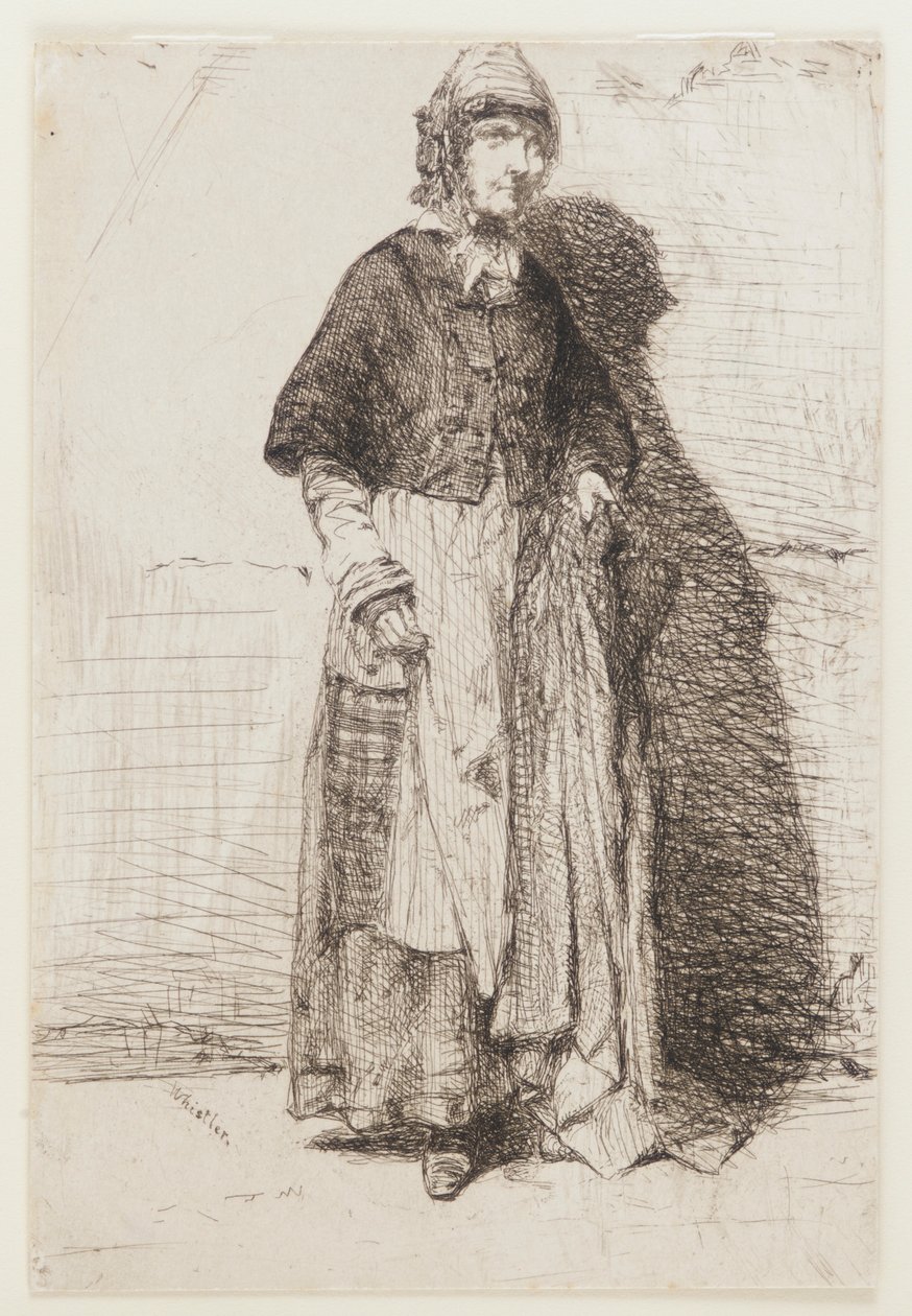 Mor Gerard, 1858. av James Abbott McNeill Whistler