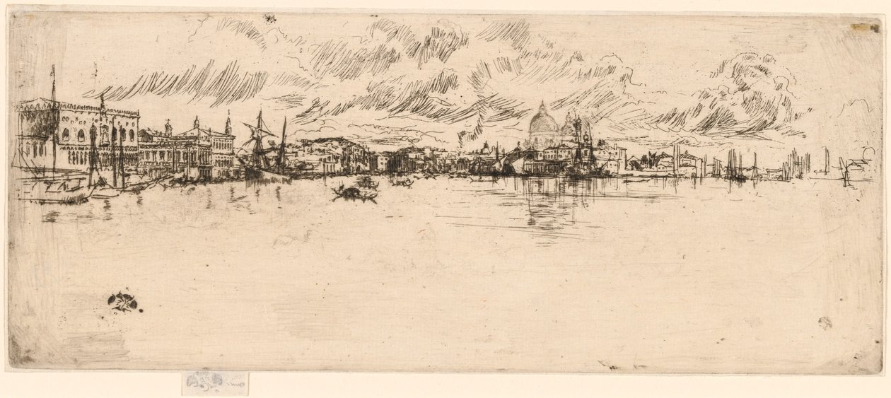 Lange Venezia, 18791880. av James Abbott McNeill Whistler