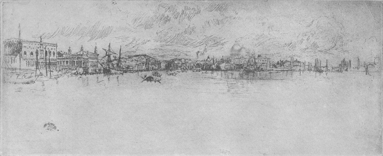Lange Venezia, c1880, 1904 av James Abbott McNeill Whistler