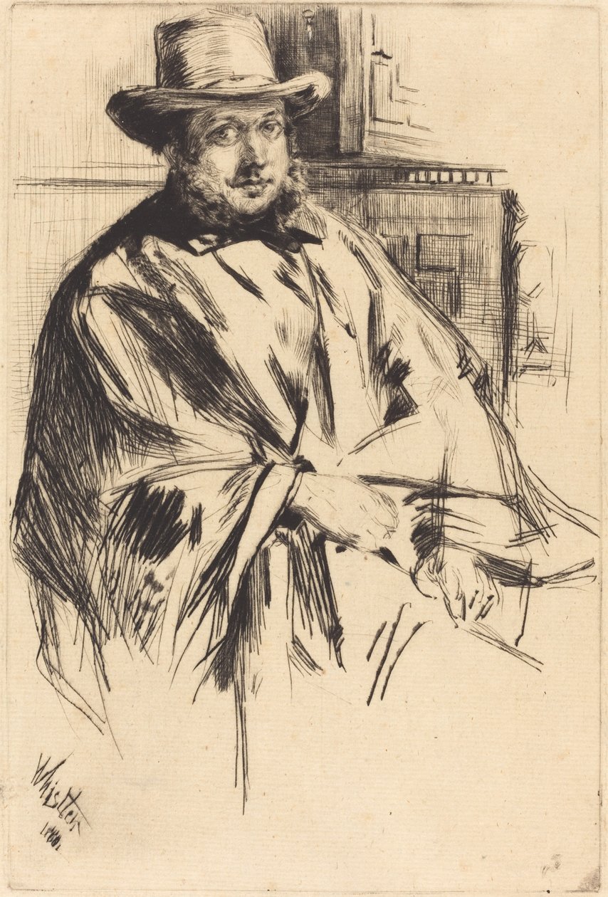 Mr. Davis Mr. Mann, 1860. av James Abbott McNeill Whistler