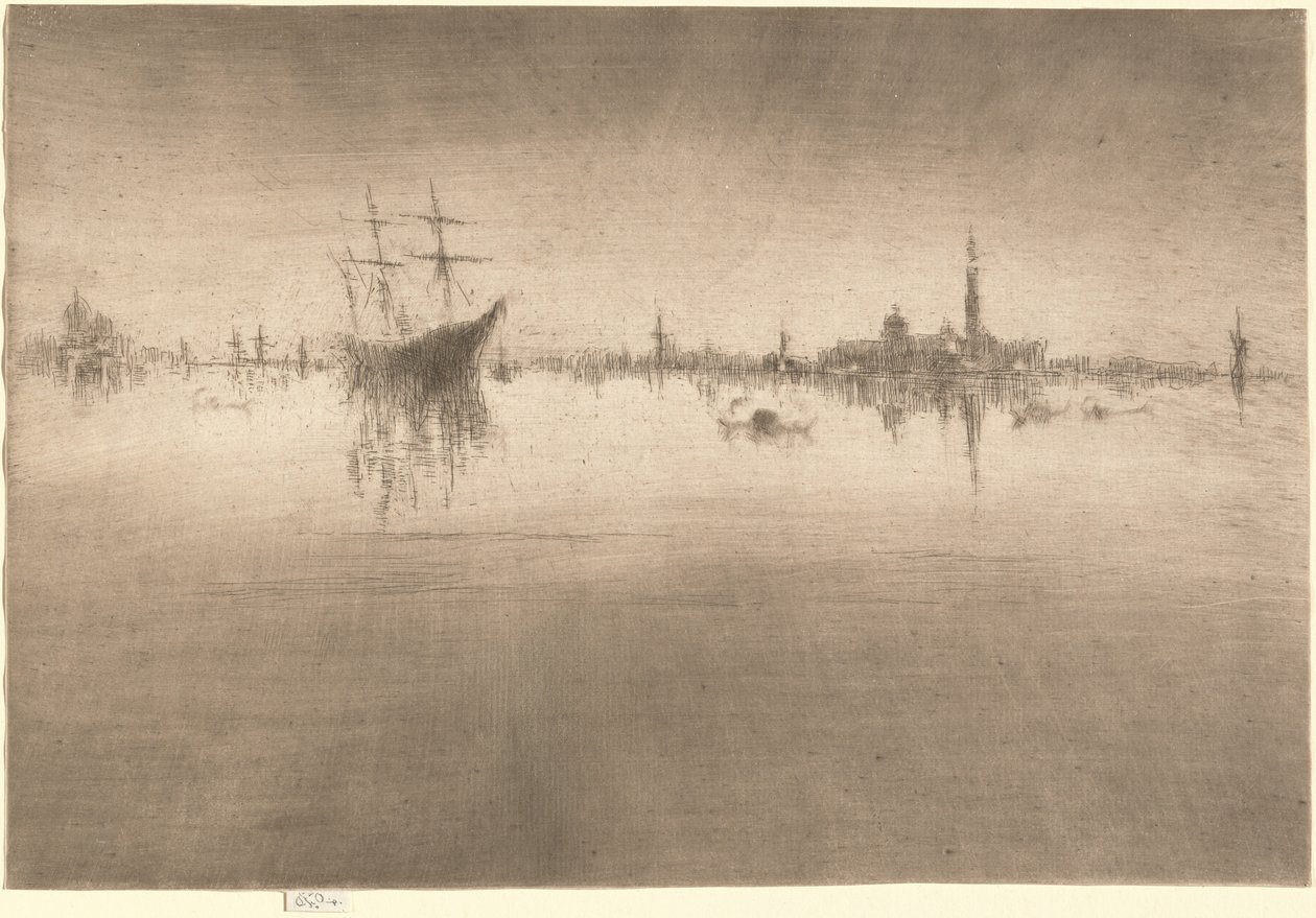 Nocturne, 18791880. av James Abbott McNeill Whistler