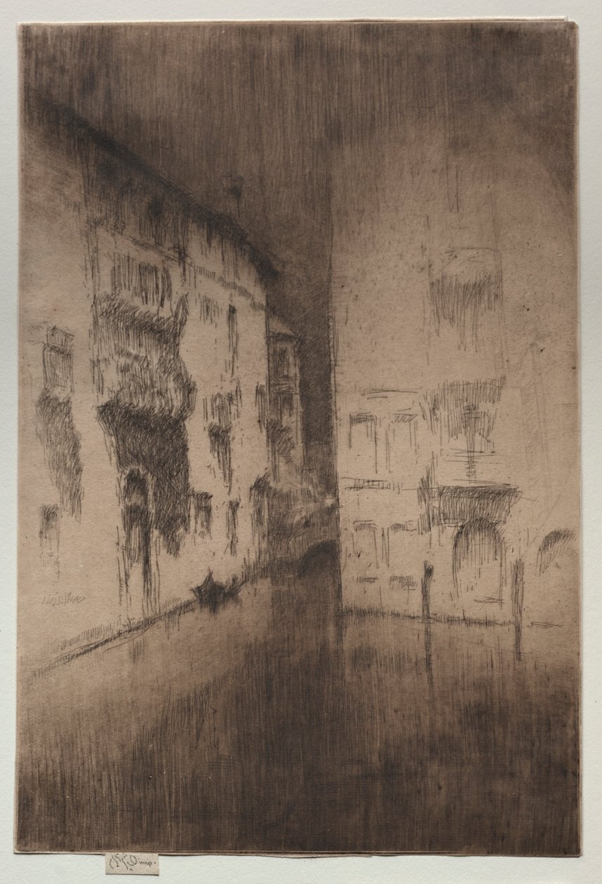 Nocturne: Palasser. av James Abbott McNeill Whistler