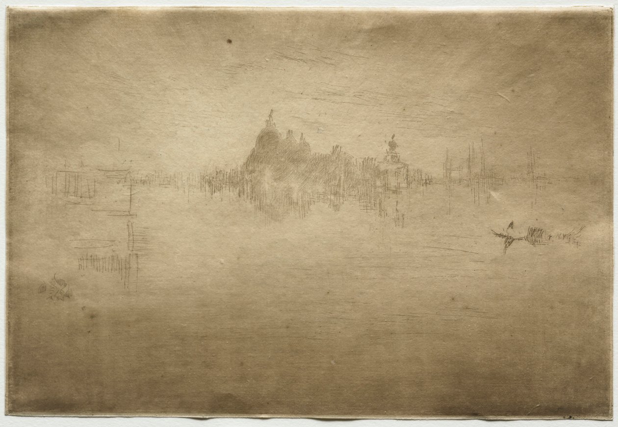 Om natten, hei. av James Abbott McNeill Whistler