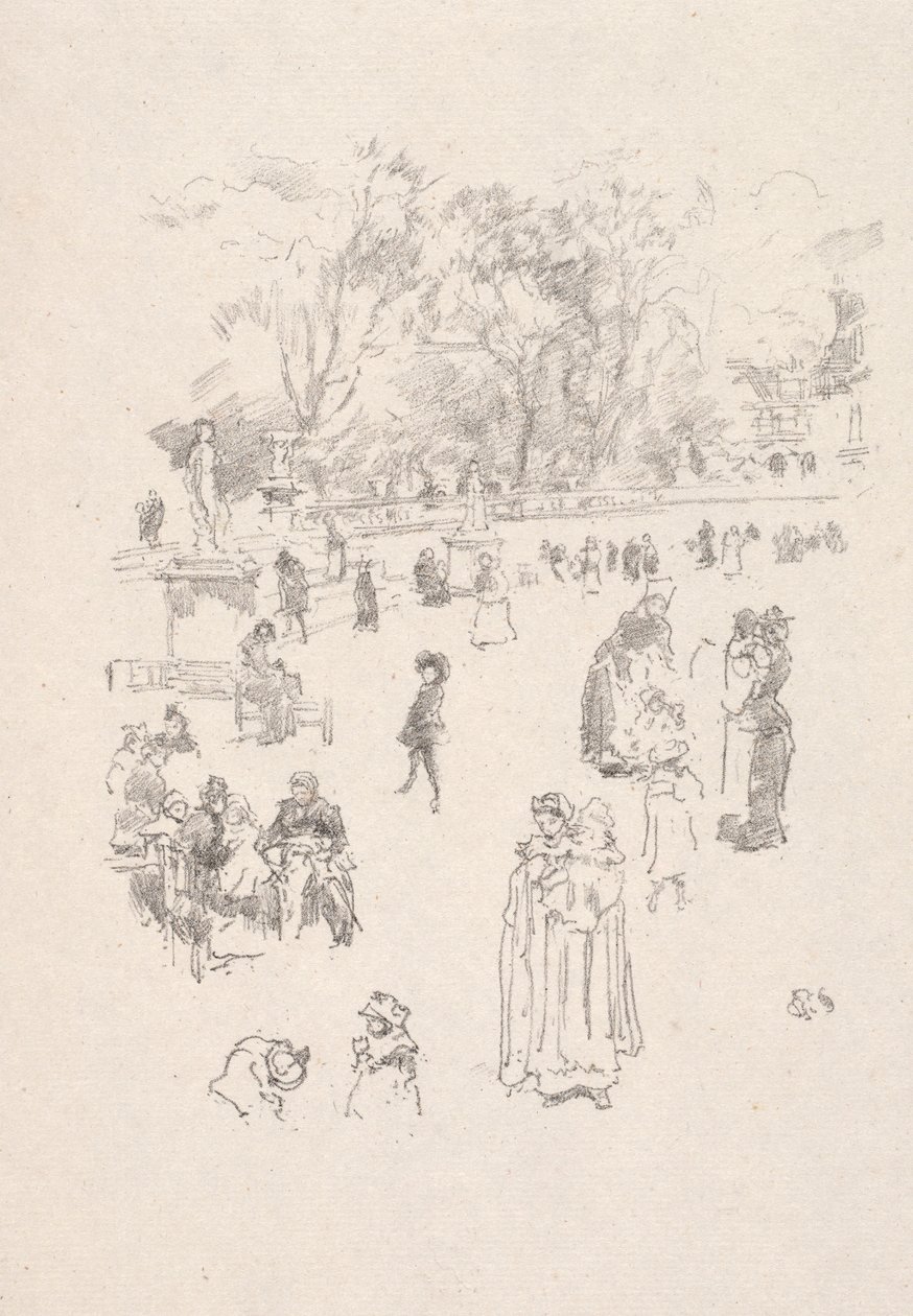 Sykepleiere, 1894. av James Abbott McNeill Whistler