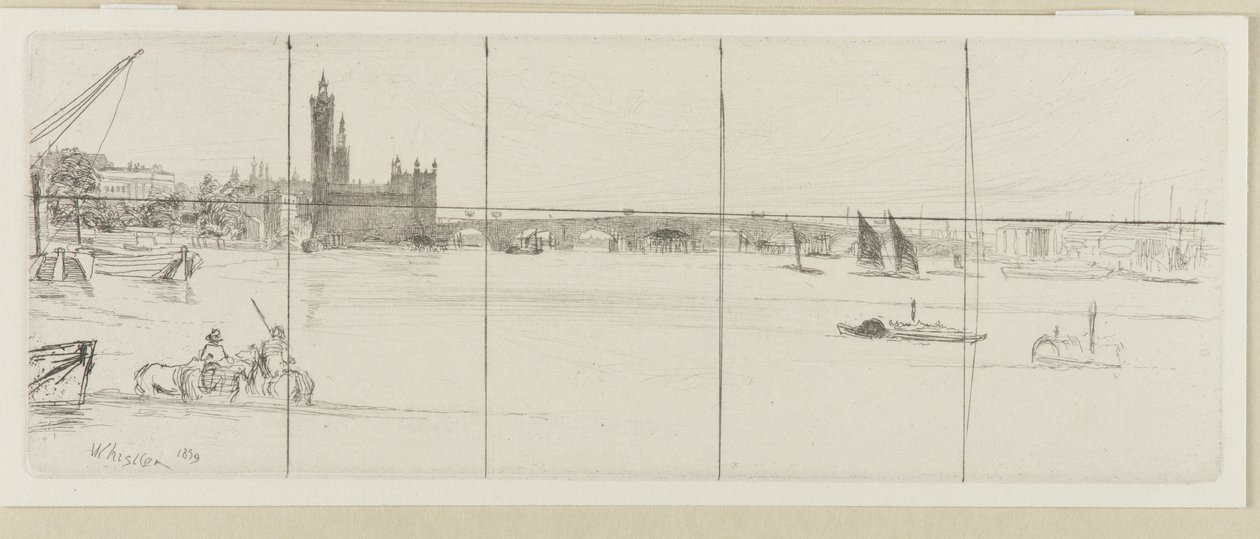 Old Westminster Bridge, 1859.    1145500   no       norwegian Successfully Translated  Original: Two Loves Translat: Two Loves 1236893 no norwegian Successfully Translated Original: The Madonna and Child in a Garden Translat: The Madonna and Child in a Gar av James Abbott McNeill Whistler