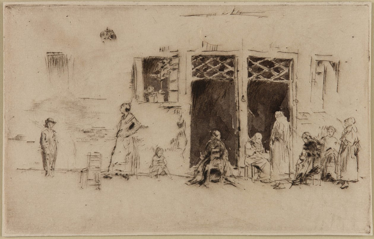 Gamle kvinner, 1879-1880. av James Abbott McNeill Whistler