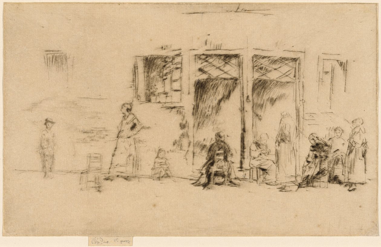 Gamle kvinner, 18791880. av James Abbott McNeill Whistler