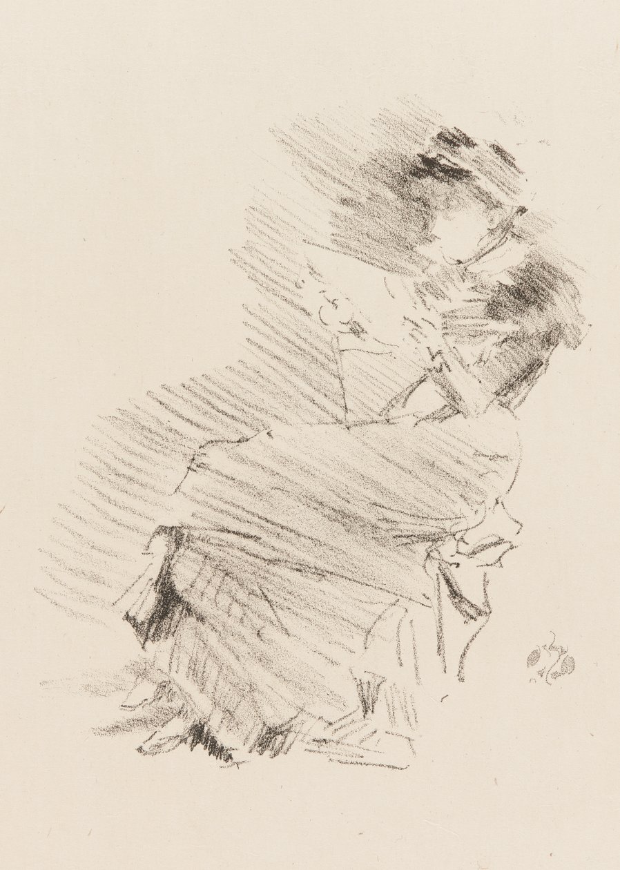 Reading, 1879 og 1887. av James Abbott McNeill Whistler