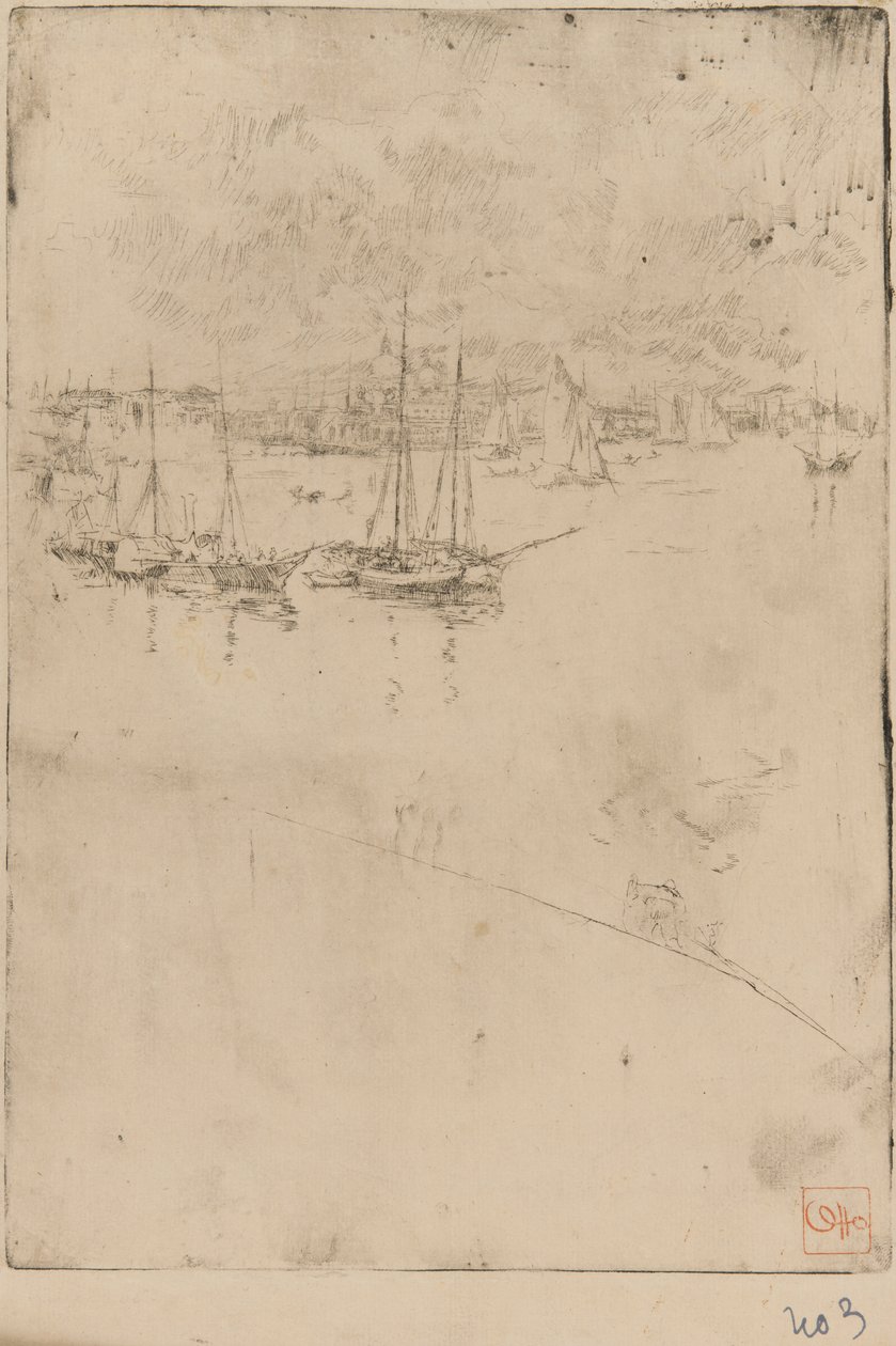 St. George, 1879-1880. av James Abbott McNeill Whistler