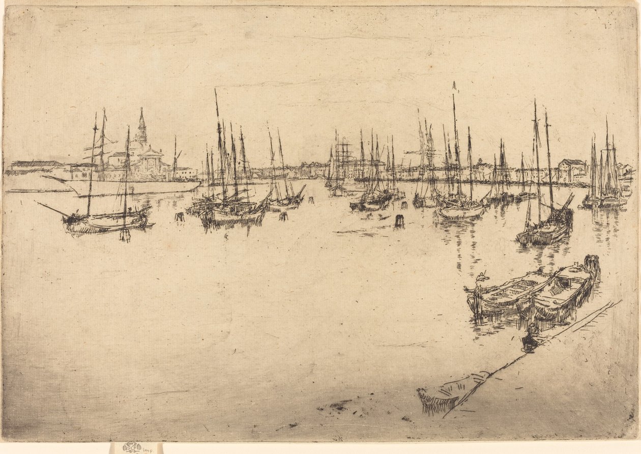 St. George, 1880. av James Abbott McNeill Whistler