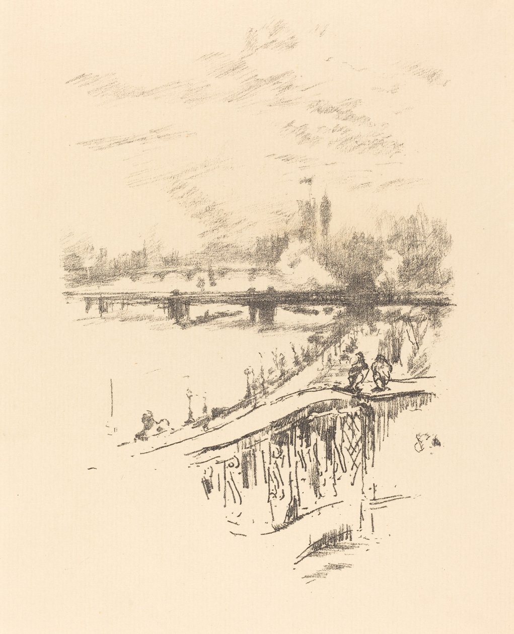 Savoy Pigeons, 1896. av James Abbott McNeill Whistler