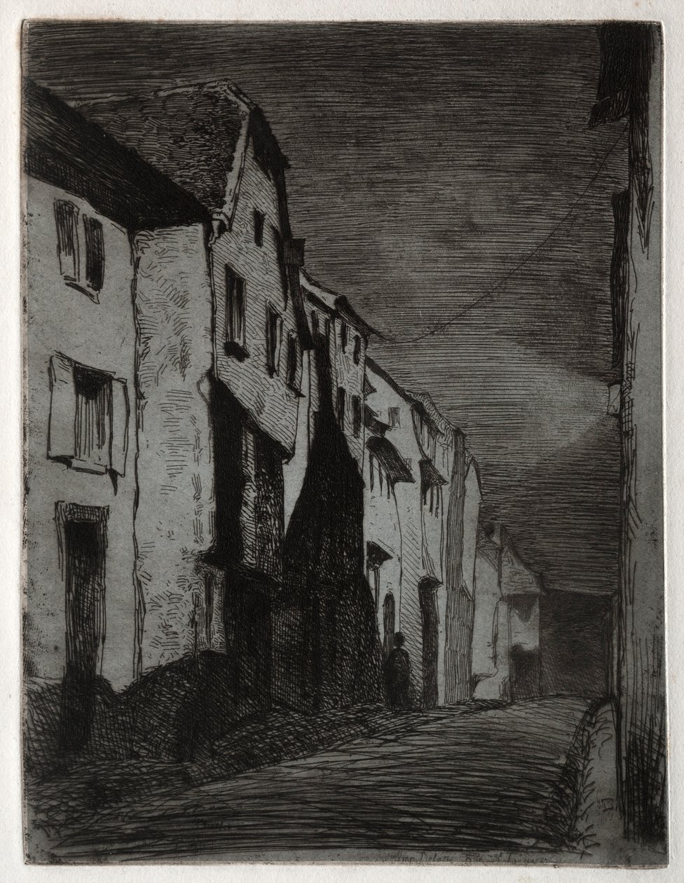 Gate ved Saverne. av James Abbott McNeill Whistler