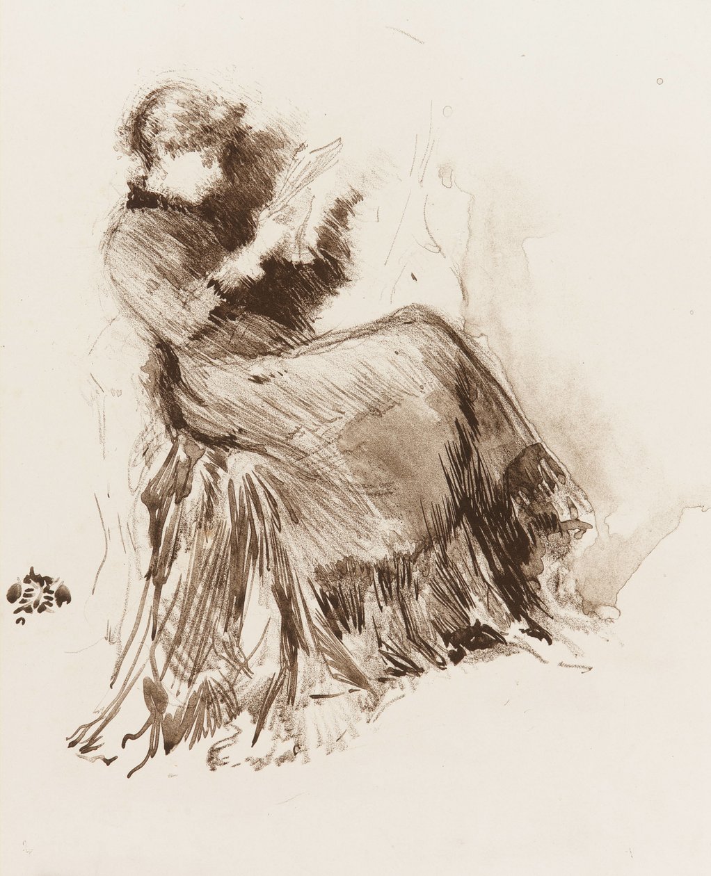Studie, 1878. av James Abbott McNeill Whistler