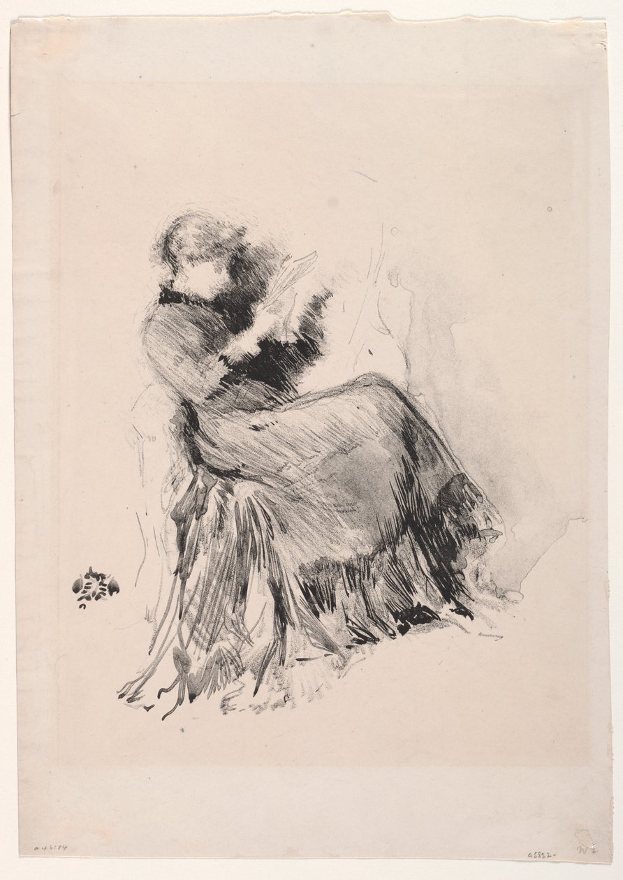 Studie, 1878. av James Abbott McNeill Whistler