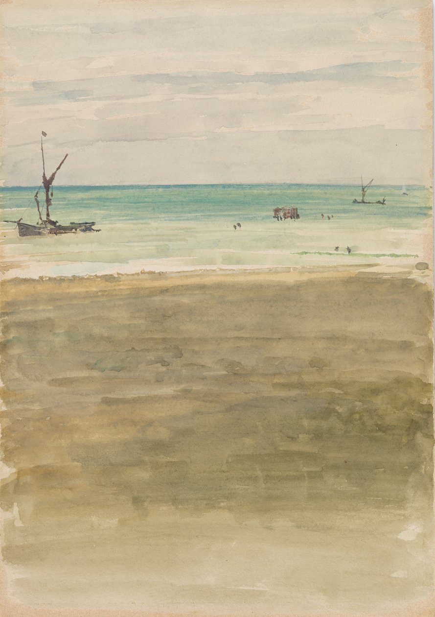 The Baders, 1882-1883. av James Abbott McNeill Whistler