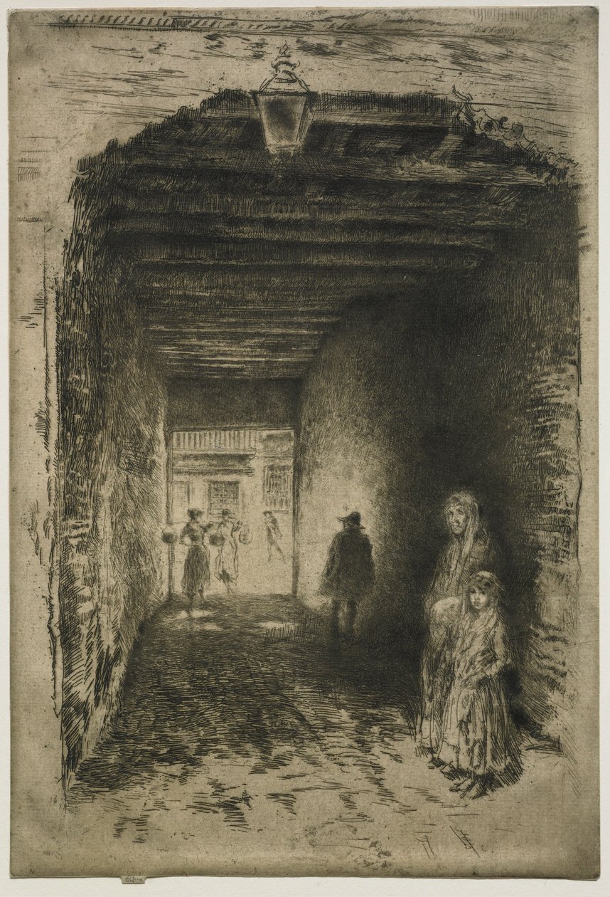 Tiggerne, 1880. av James Abbott McNeill Whistler