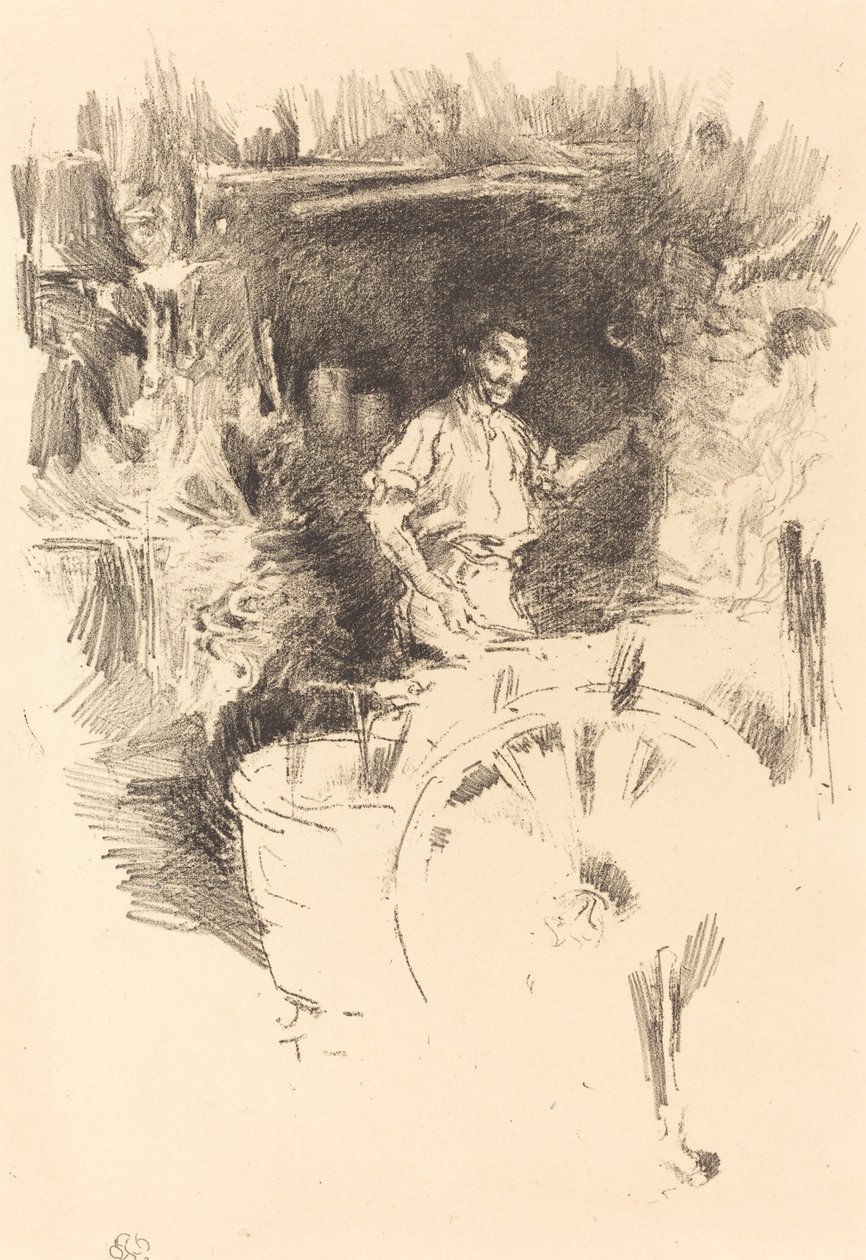 Smeden, 18951896. av James Abbott McNeill Whistler