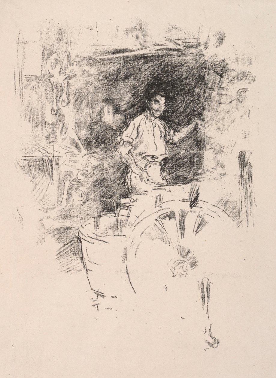 Smeden, 1895. av James Abbott McNeill Whistler