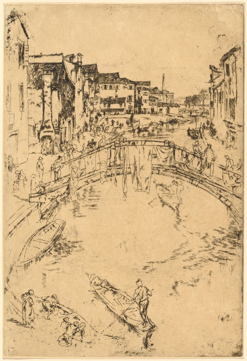 Broen, 18791880. av James Abbott McNeill Whistler