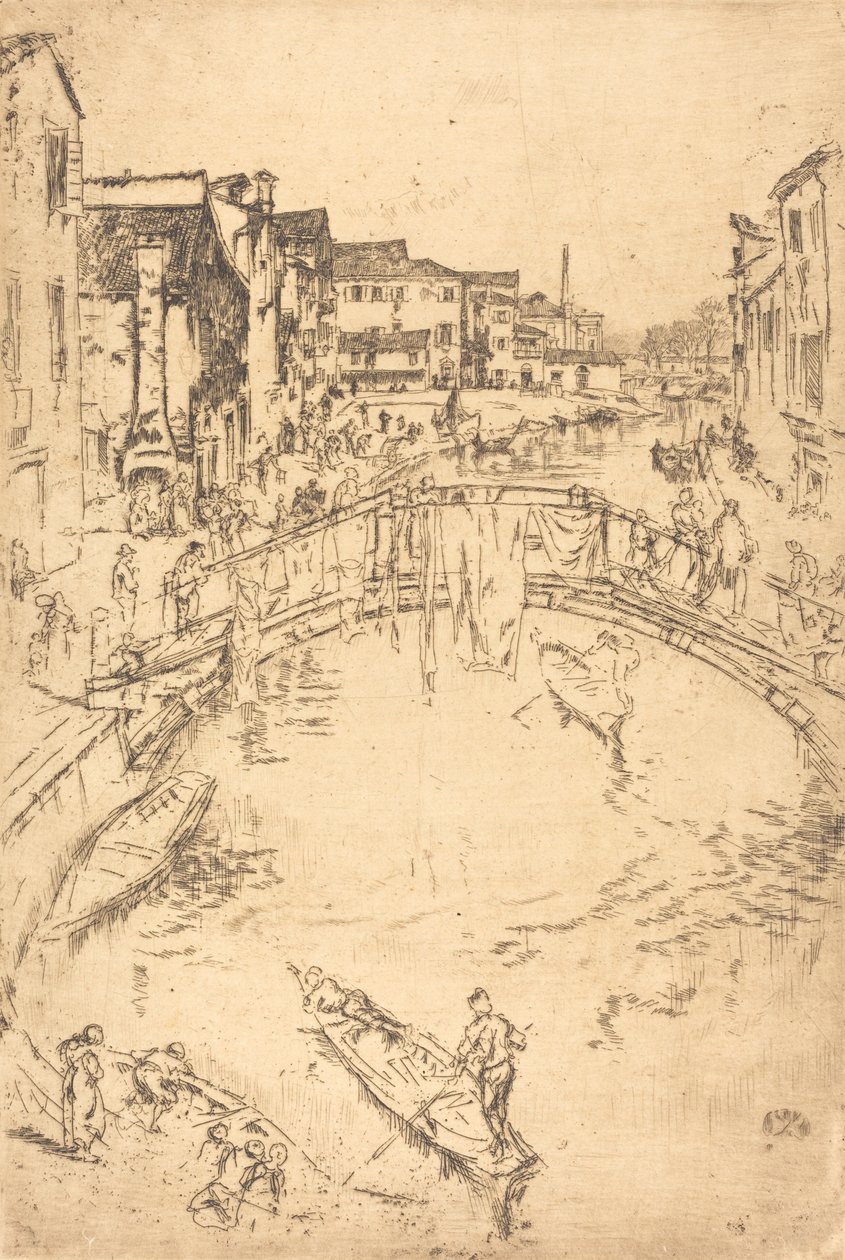 Broen, 18791880. av James Abbott McNeill Whistler