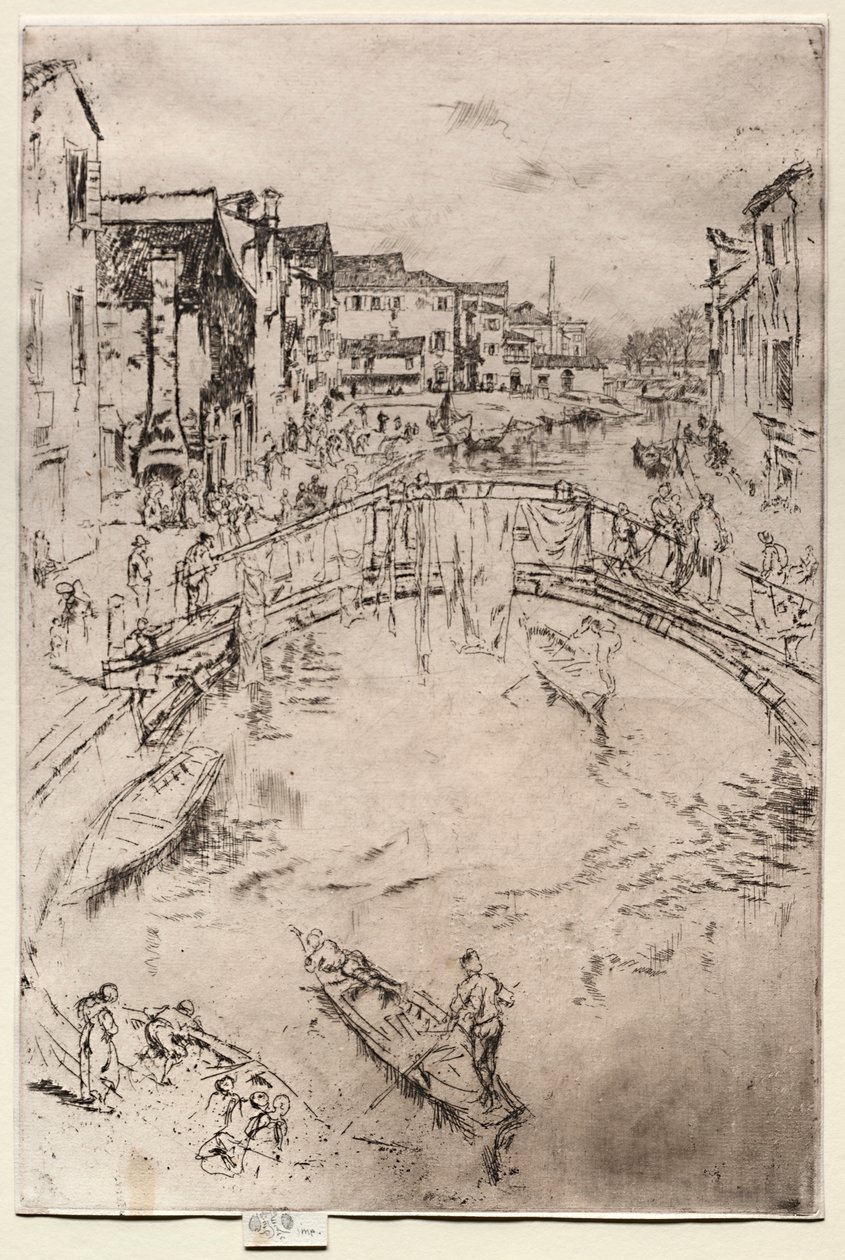 Broen, 1886. av James Abbott McNeill Whistler