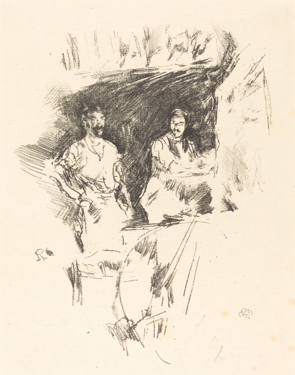 Brødrene, 18951896. av James Abbott McNeill Whistler