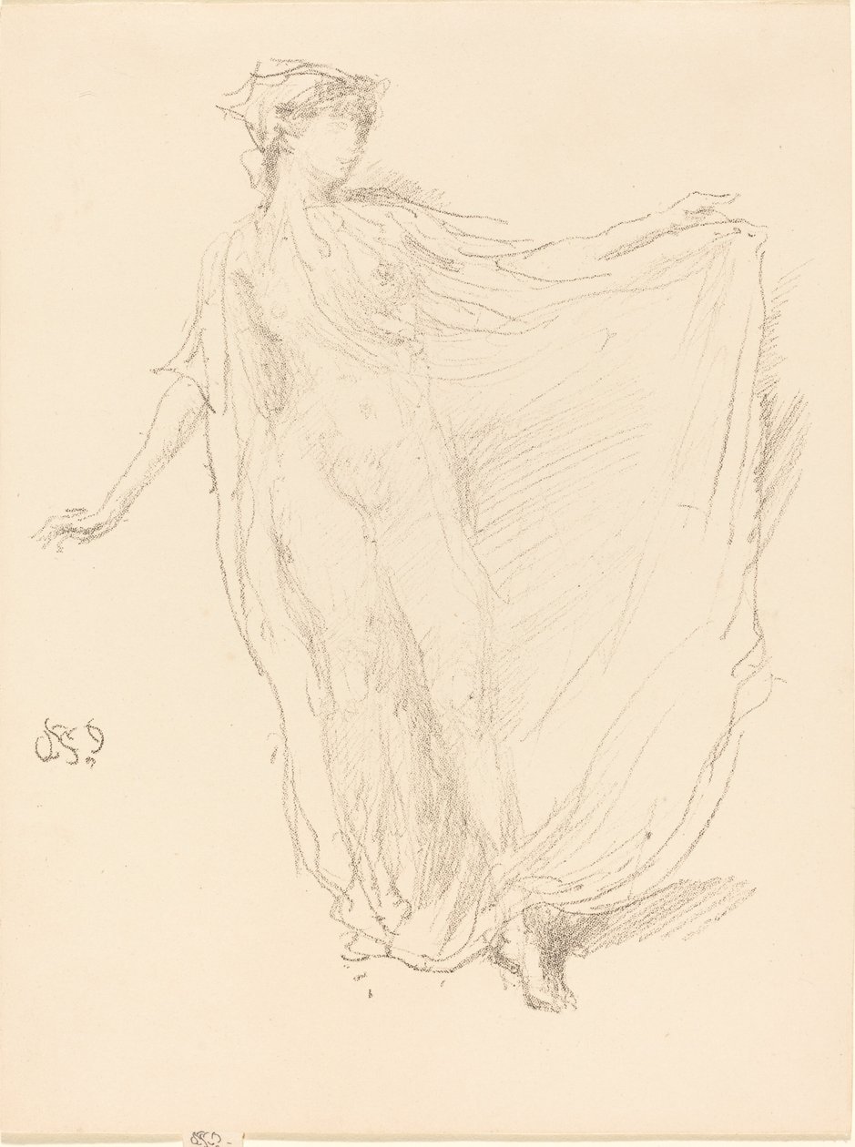Den dansende jenta, 1889. av James Abbott McNeill Whistler