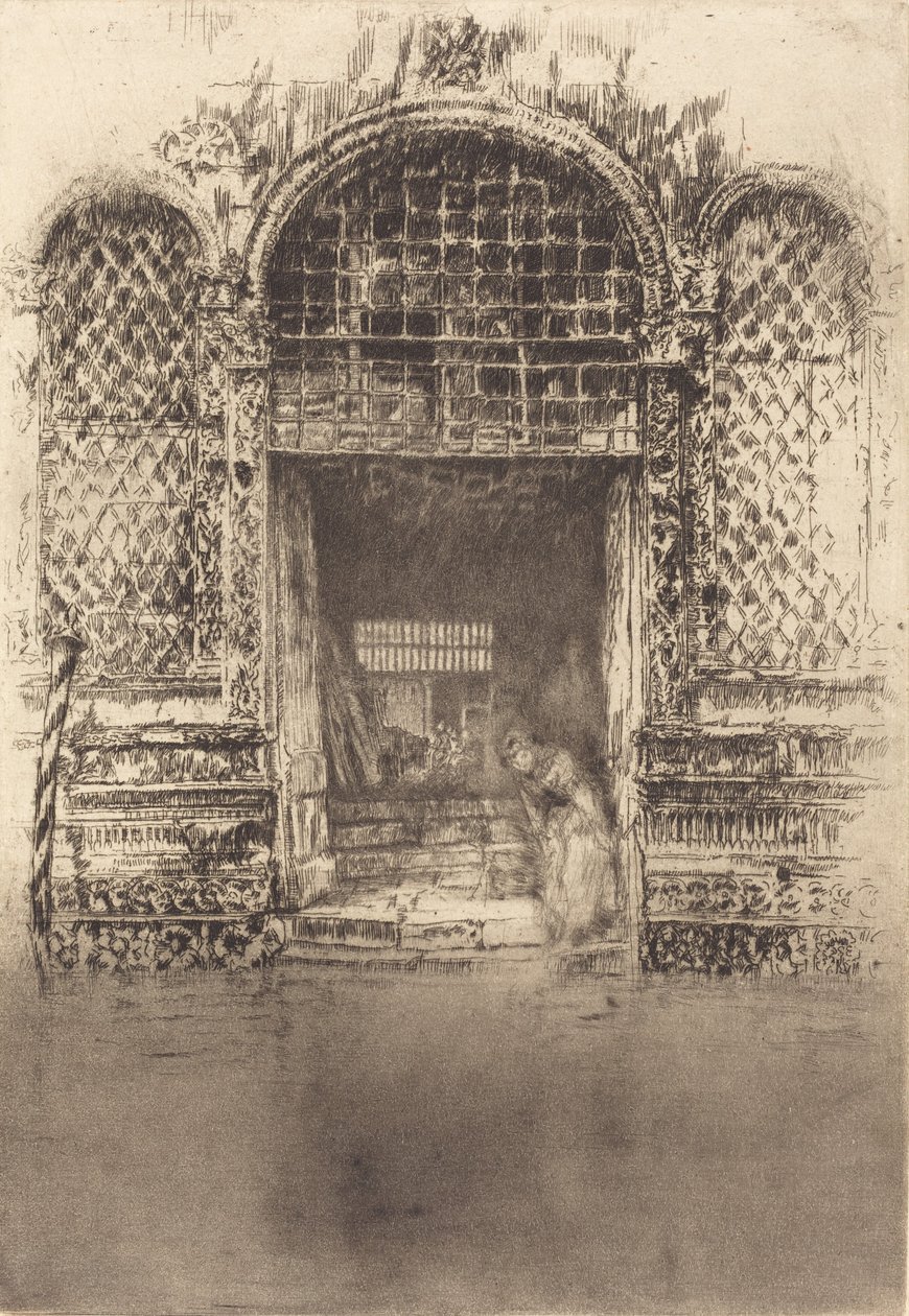Døråpningen, 1880. av James Abbott McNeill Whistler