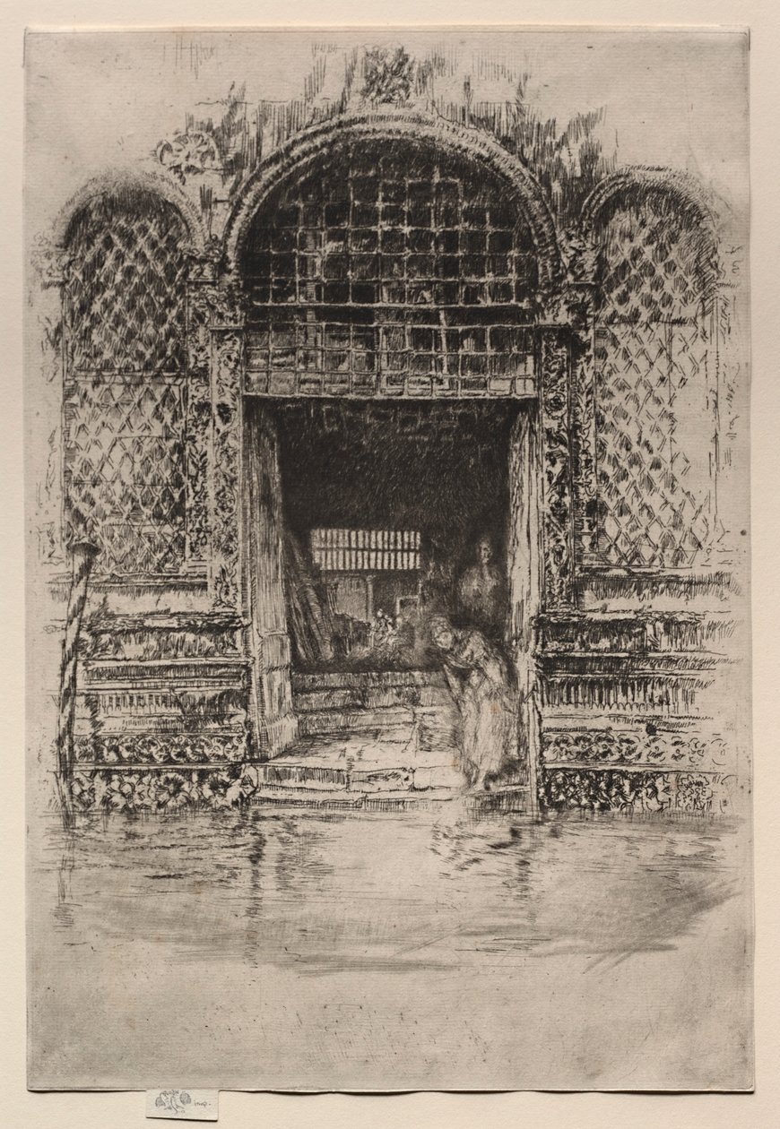 Døråpningen, 1880. av James Abbott McNeill Whistler