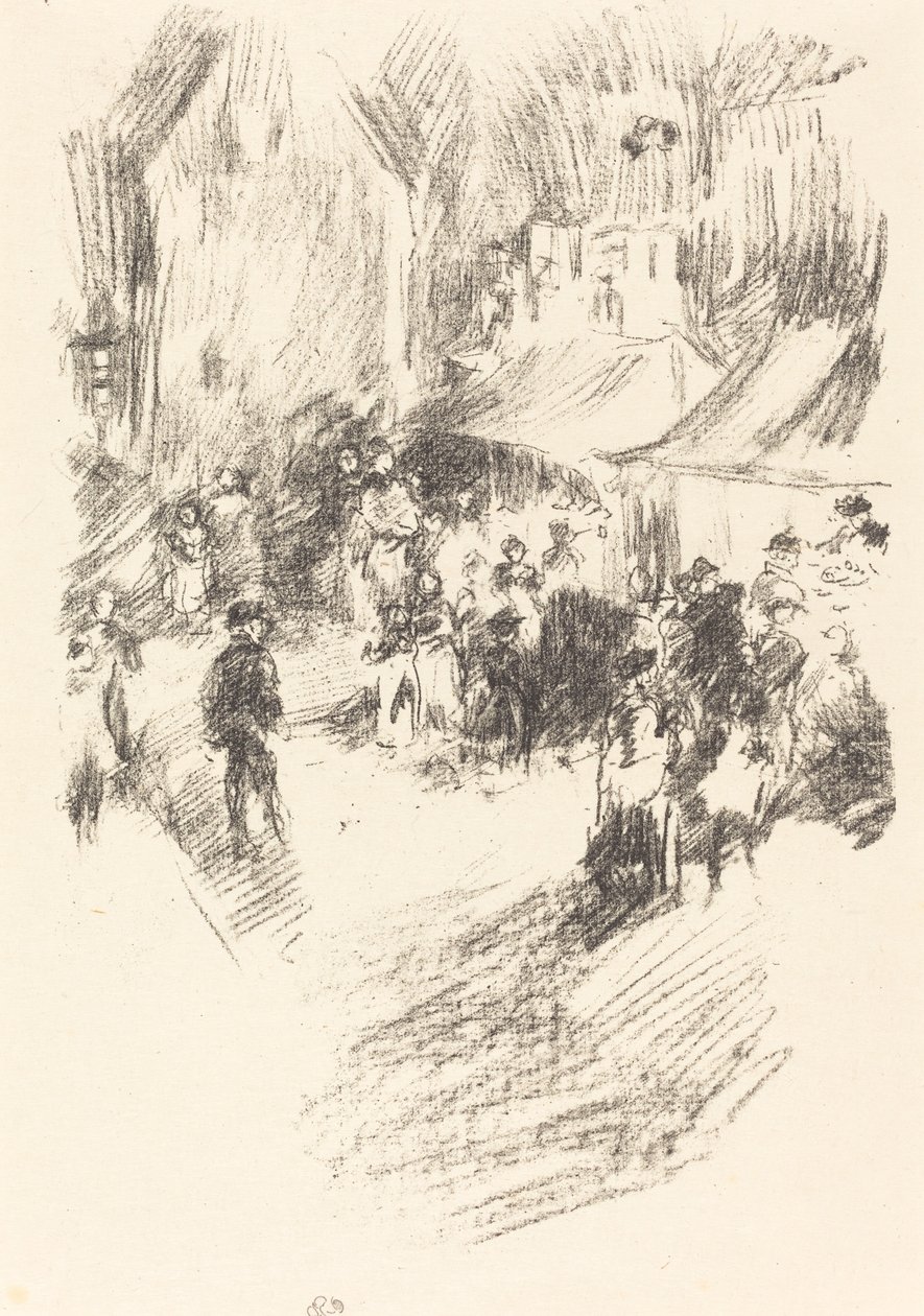 Messen, 18951896. av James Abbott McNeill Whistler