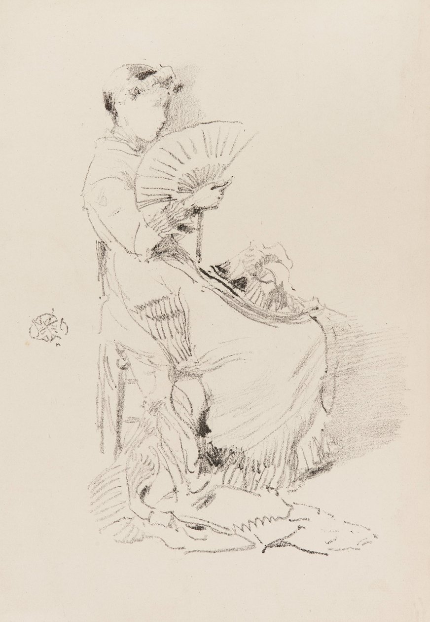 Fanen, 1879. av James Abbott McNeill Whistler