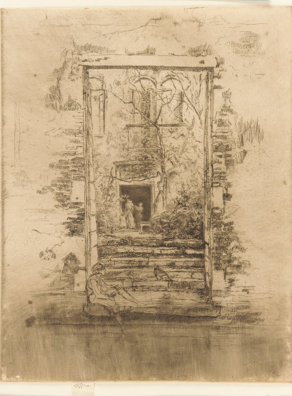 Hagen, 1879-1880. av James Abbott McNeill Whistler