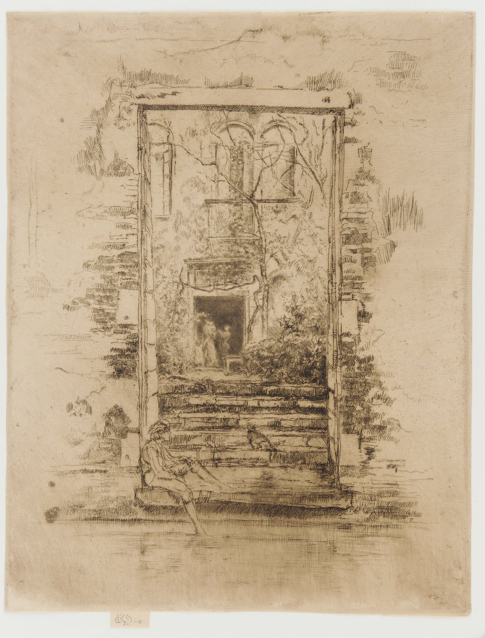 Hagen, 1879-1880. av James Abbott McNeill Whistler
