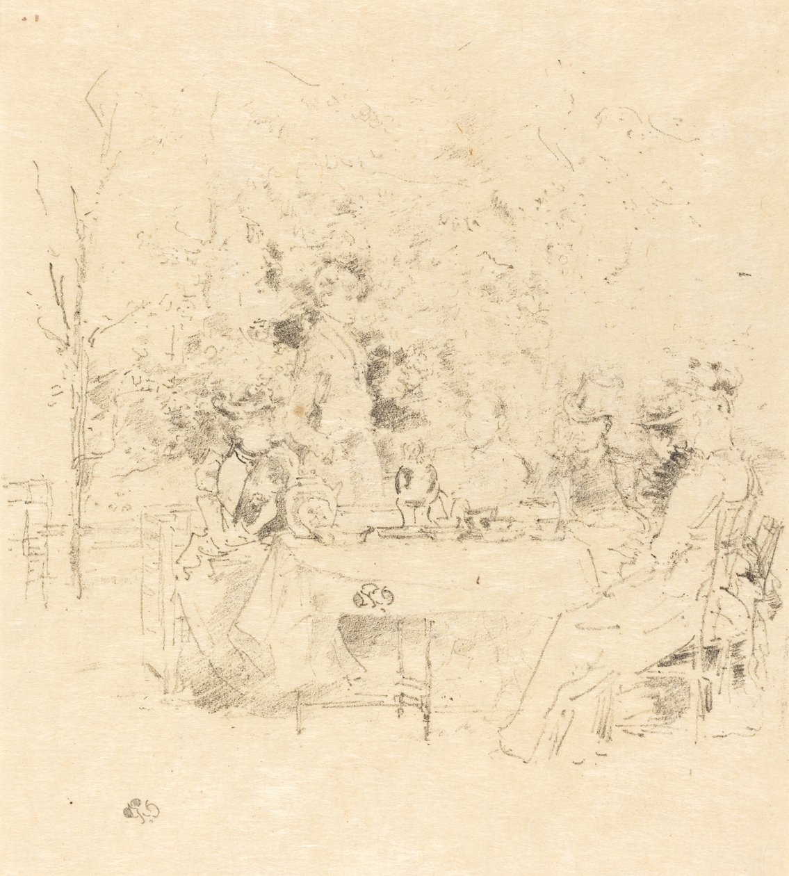 Hagen, 1891. av James Abbott McNeill Whistler