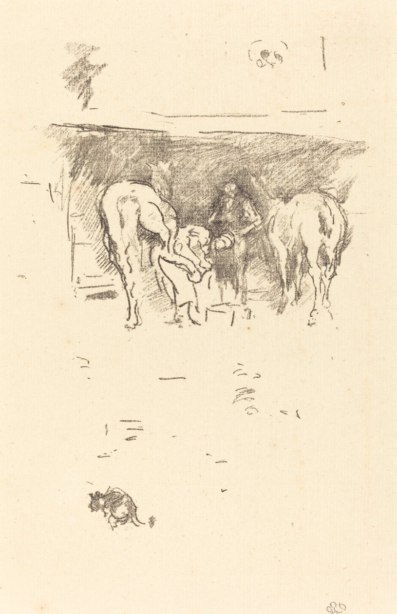 Den gode skoen, 1895. av James Abbott McNeill Whistler