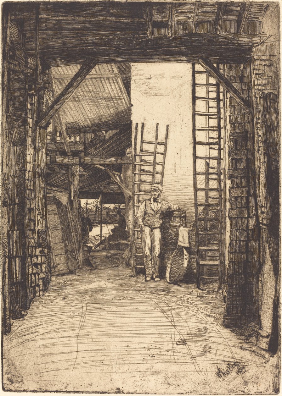 Kalkbrenneren, 1859. av James Abbott McNeill Whistler