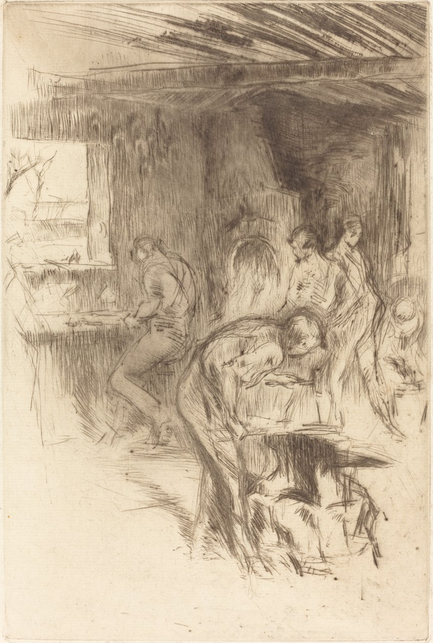Den lille smia, 1875. av James Abbott McNeill Whistler