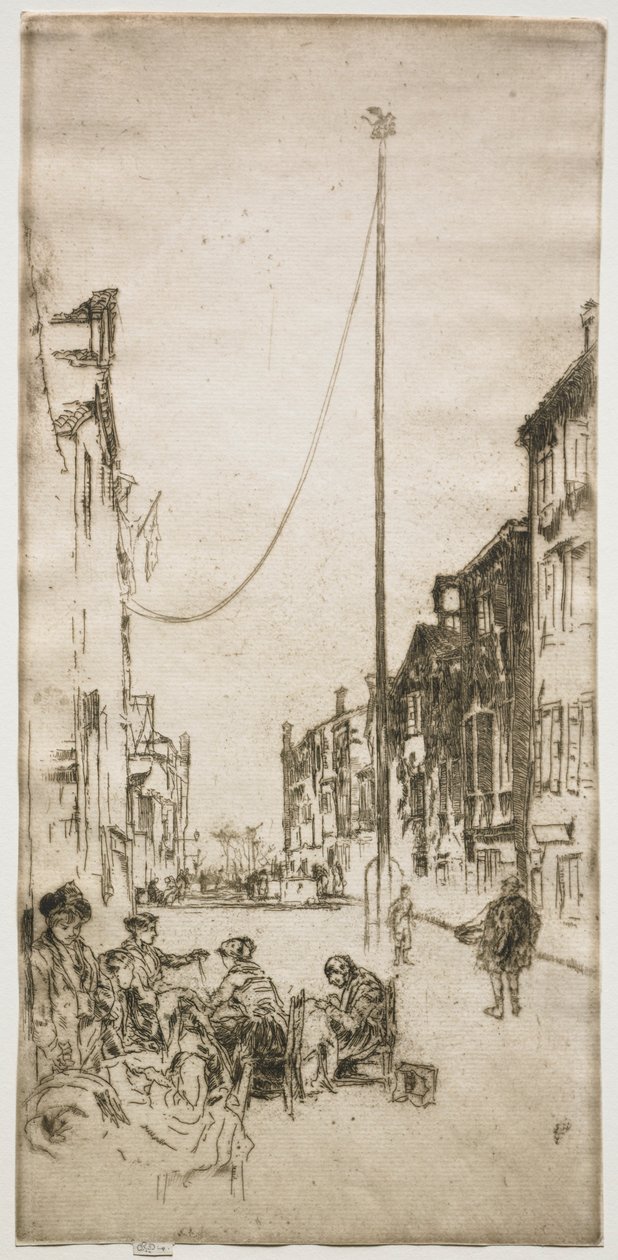 Masten, 1880. av James Abbott McNeill Whistler