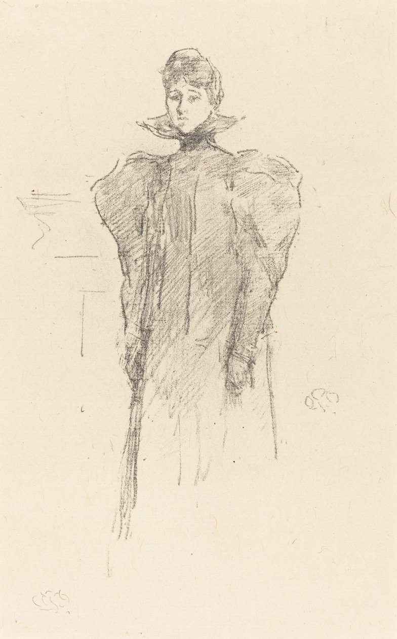 Medici-kragen, 1897. av James Abbott McNeill Whistler