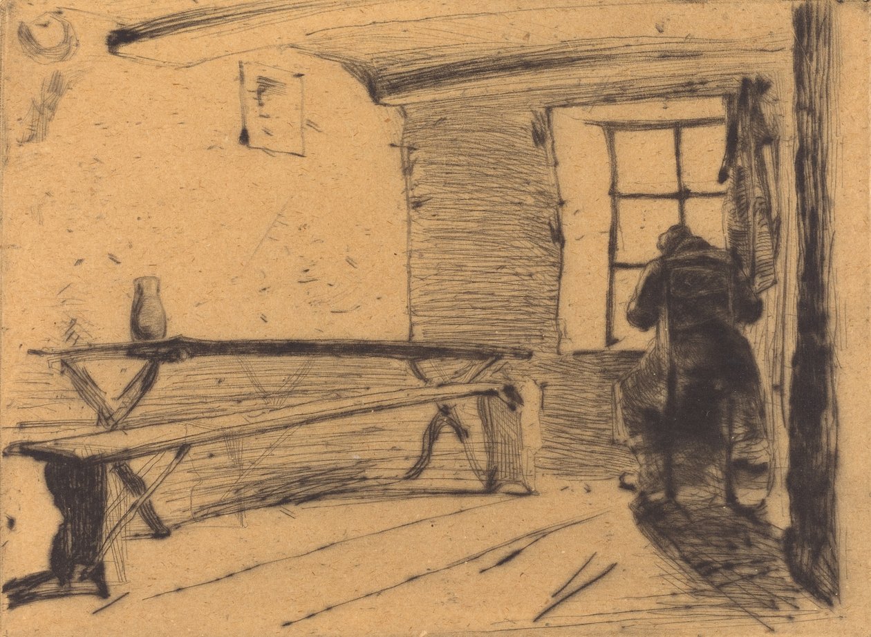 The Miser, ca. 1861. av James Abbott McNeill Whistler