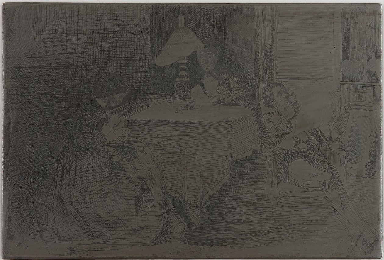 Musikkrommet, 1858. av James Abbott McNeill Whistler