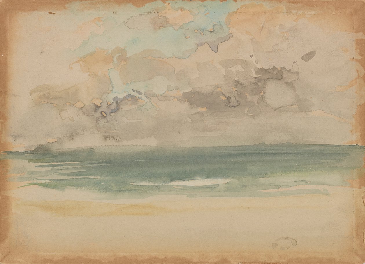 Havbølgen, 1883-1884. av James Abbott McNeill Whistler