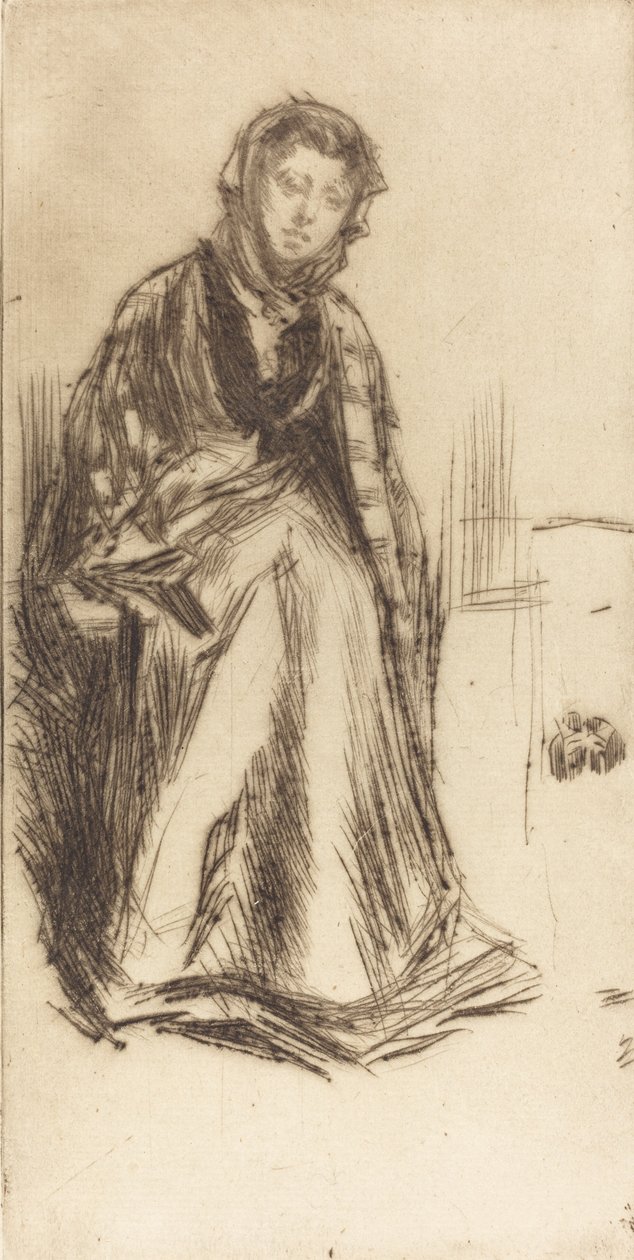 Den skotske enken, 1875. av James Abbott McNeill Whistler