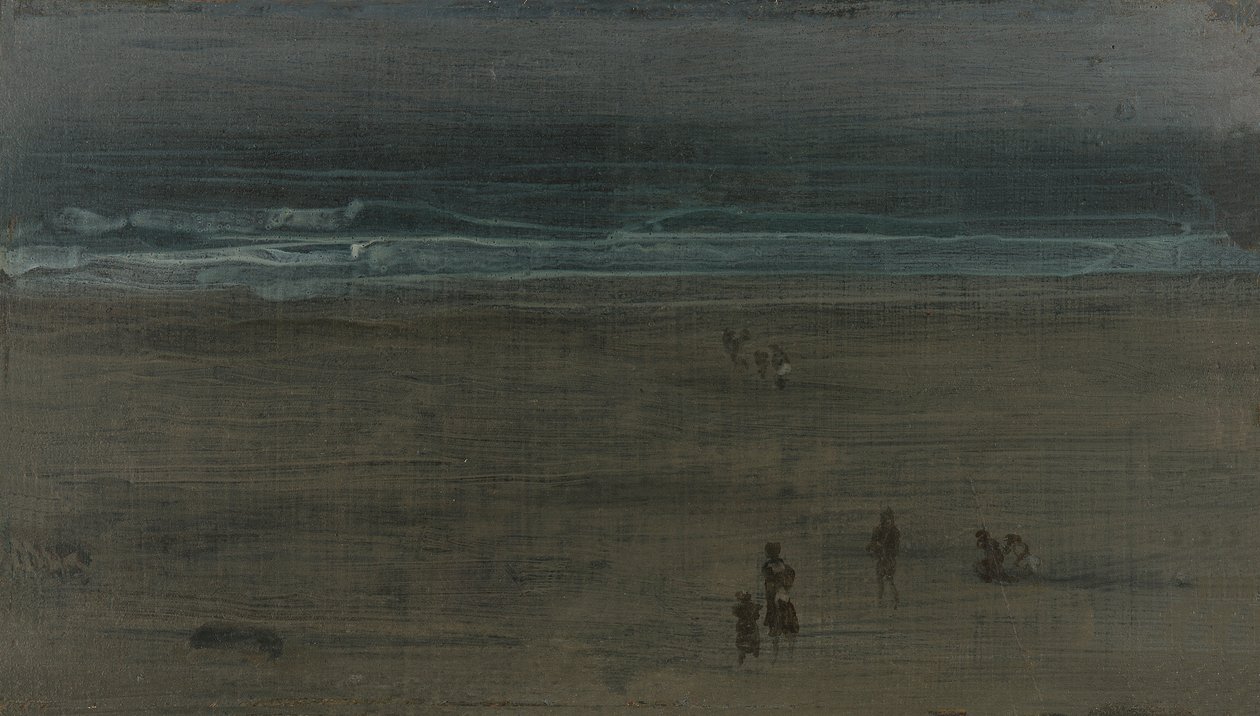 Havet og sanden, 1884. av James Abbott McNeill Whistler