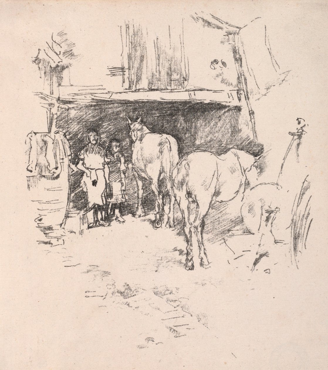 Trinnene, Luxembourghagen. av James Abbott McNeill Whistler