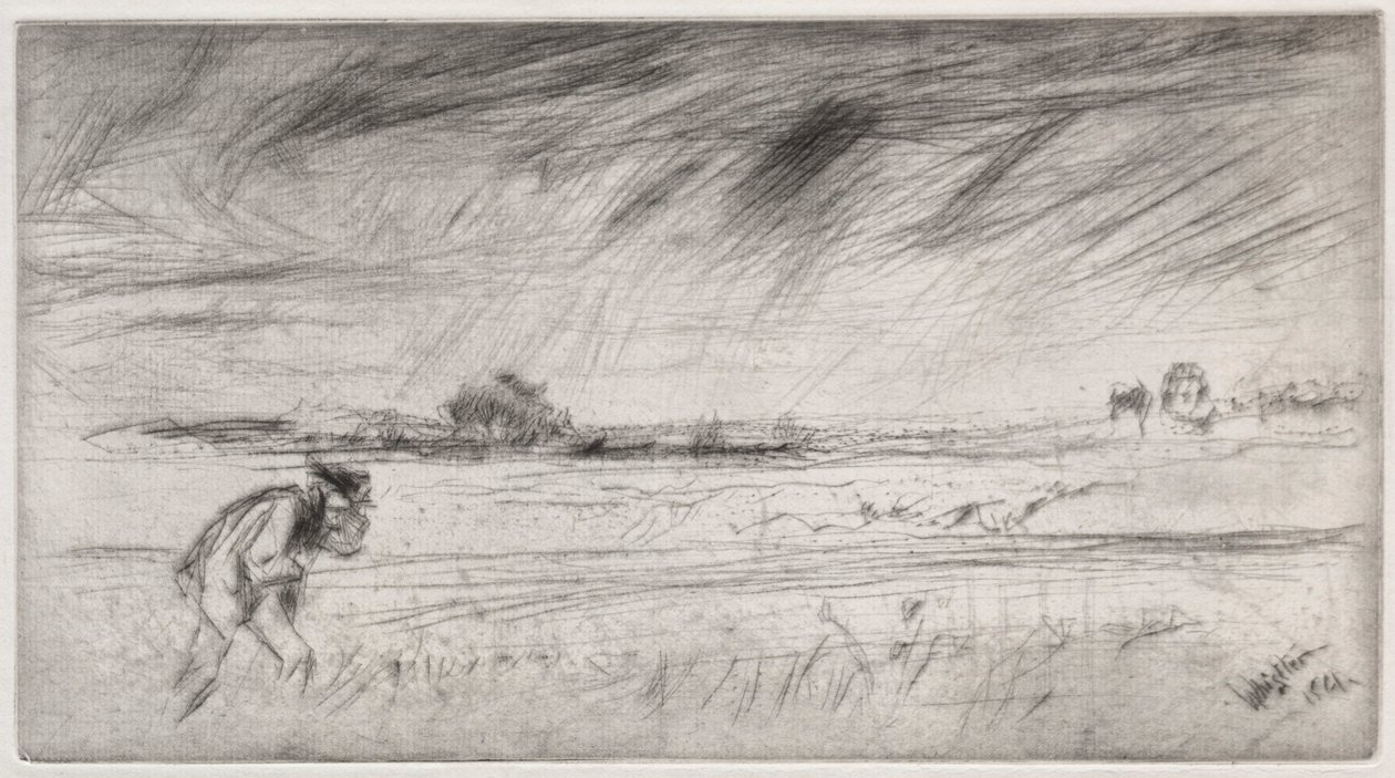 Stormen, 1861. av James Abbott McNeill Whistler