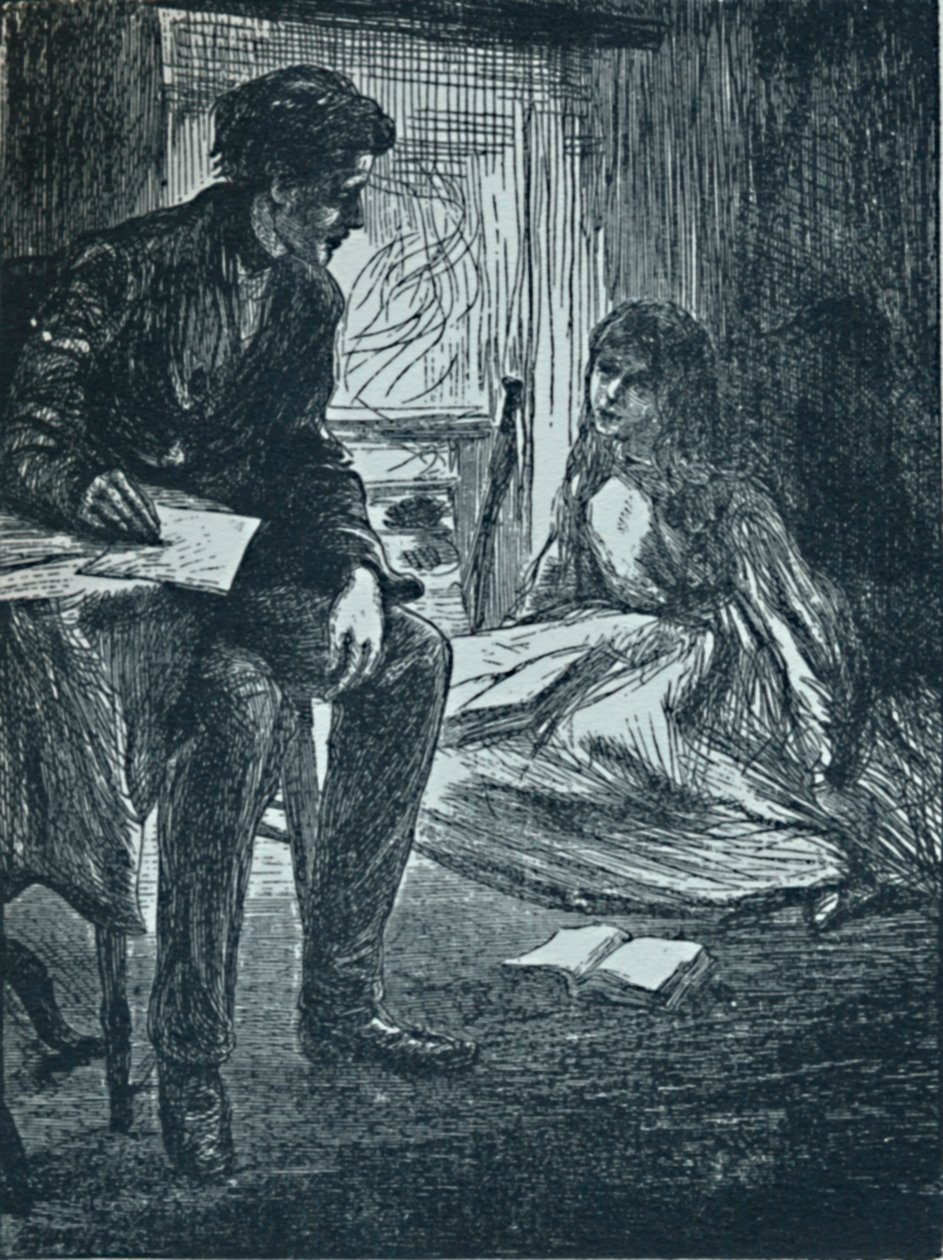 Prøveprekenen, c1862, 1923 av James Abbott McNeill Whistler