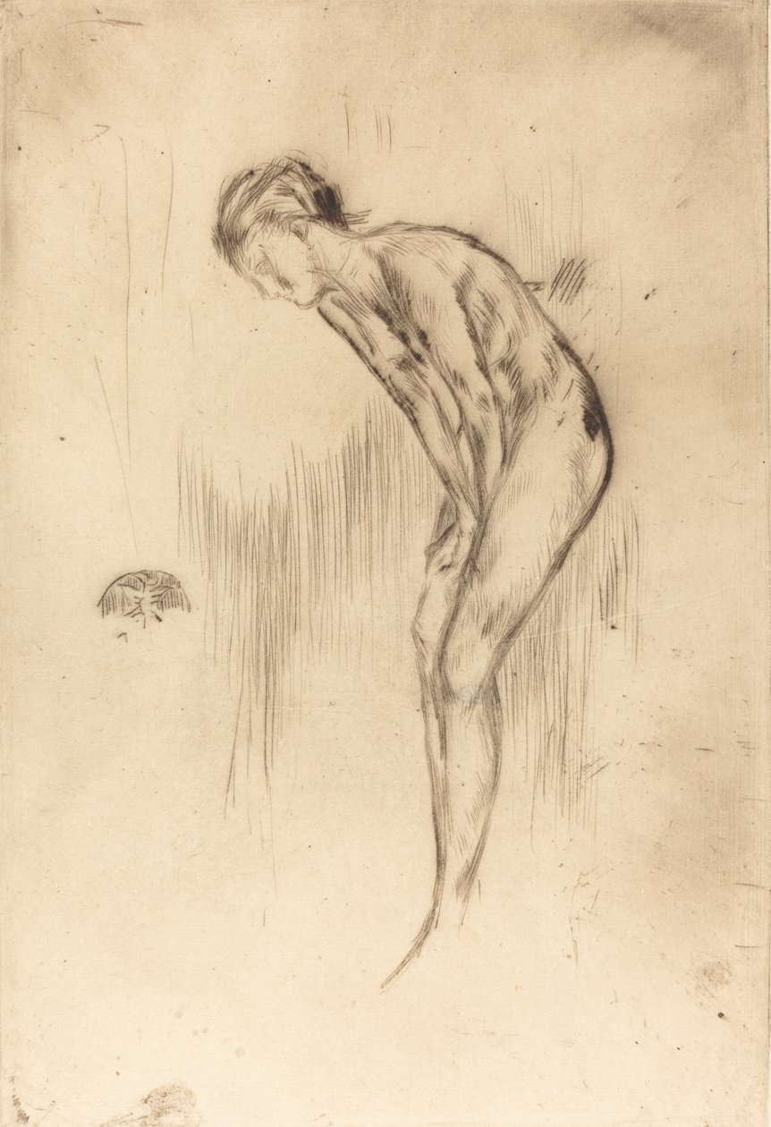 Tillie: En modell, 1873. av James Abbott McNeill Whistler