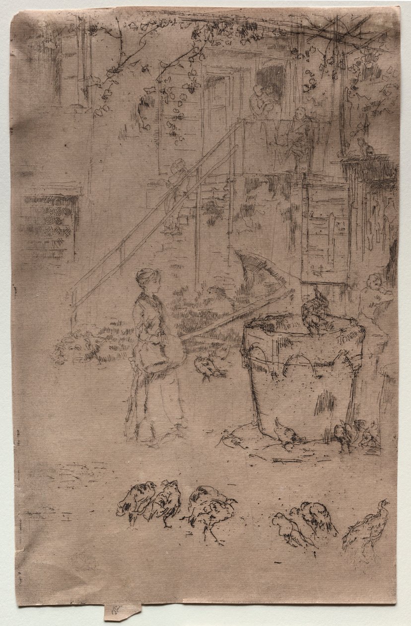 Tyrkiene, 1886. av James Abbott McNeill Whistler